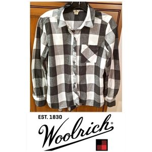 Alaskan Buffalo Plaid Grey Woolrich Flannel shirt